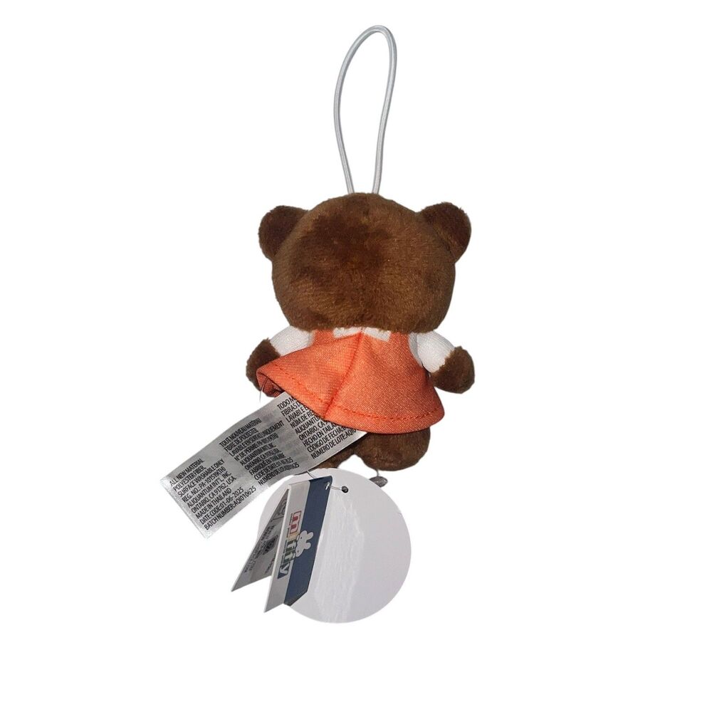 Barbara Bear From Miffy Collection 3” Plush Keychain Round1 Exclusive